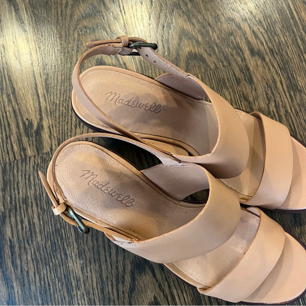 Madewell Kiera Lugsole Sandal Heel - Picture 6 of 7